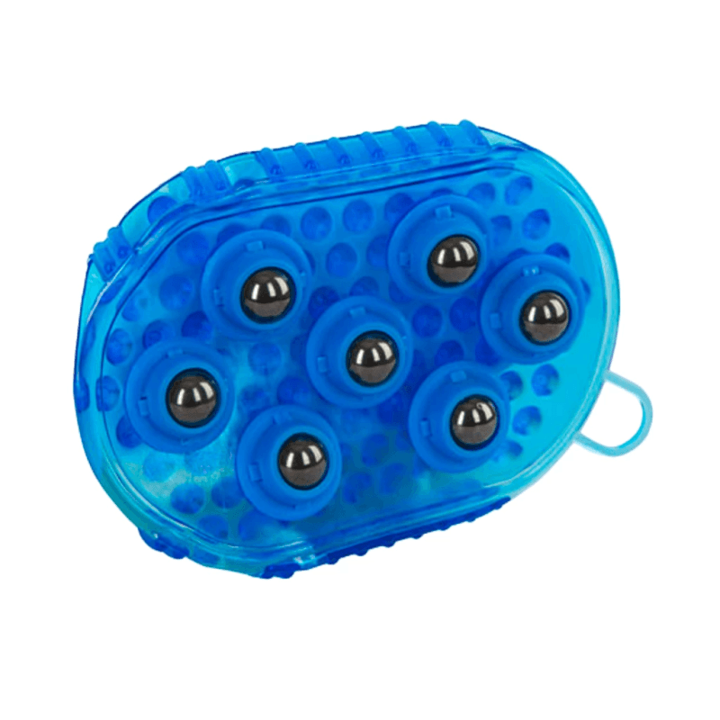 Brosse magnétique massage Bleu