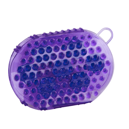 Brosse massage magnétique violet - 2