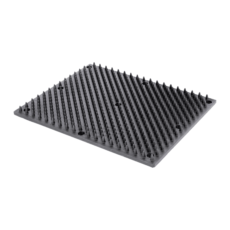 Tapis de brossage pour chevaux, veaux, chèvres 40 x 30 cm
