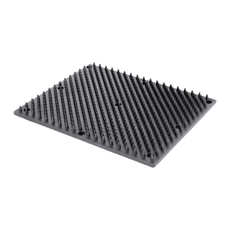 Tapis de brossage pour chevaux, veaux, chèvres 40 x 30 cm - 1