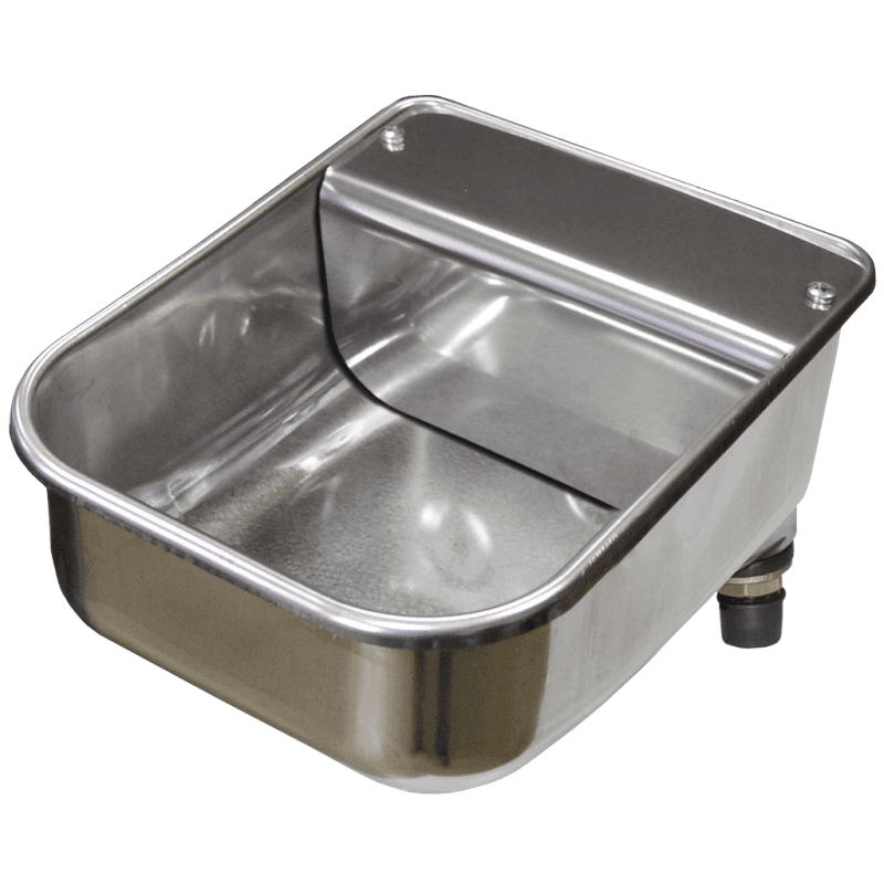 Abreuvoir Zar Cudeyo acier inoxydable 5 L avec flotteur