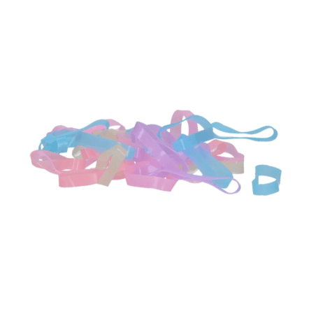 Excellent Horse Rubber Bands Silicone Rainbow Multicolore - 2