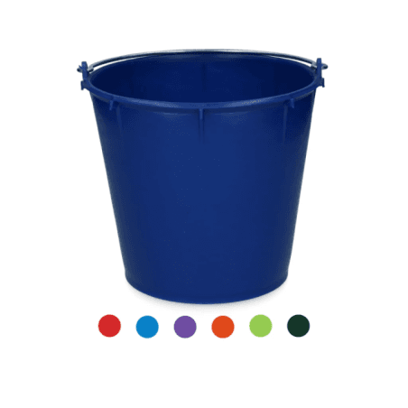 Seau 7 l avec anse Vplast bleu foncé - 2
