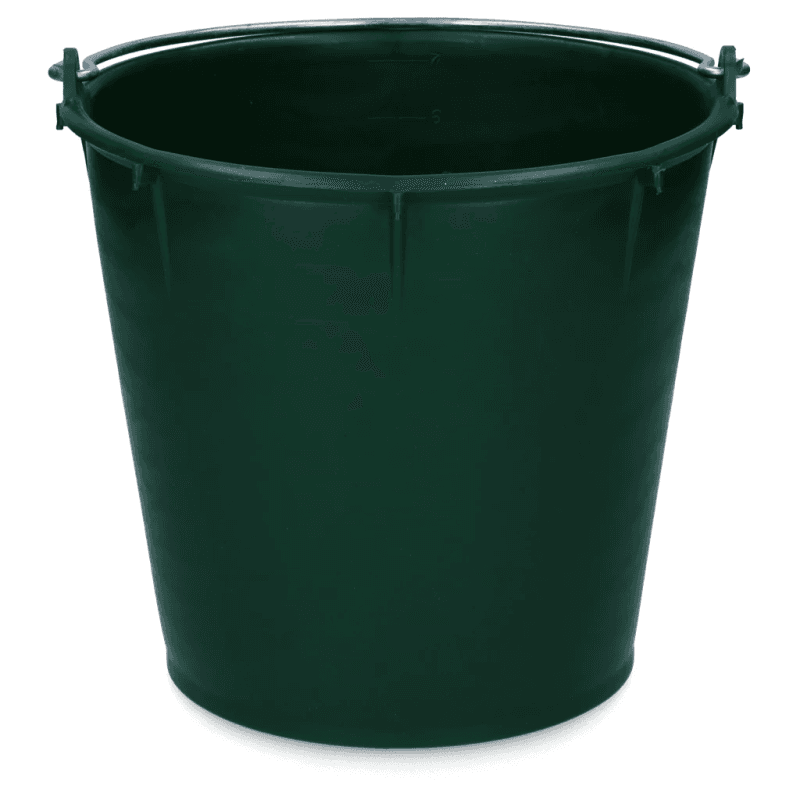 Seau 7 l avec anse Vplast Vert