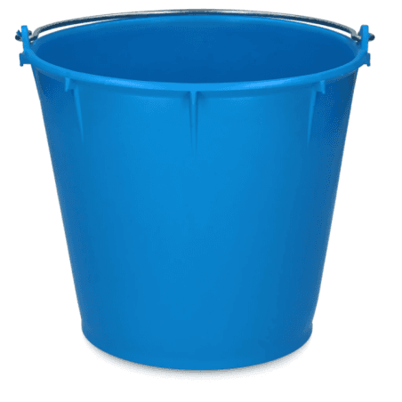 Seau 7 l avec anse Vplast bleu roi - 1