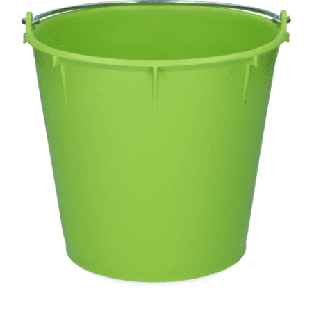 Seau 7 l avec anse Vplast vert anis - 1
