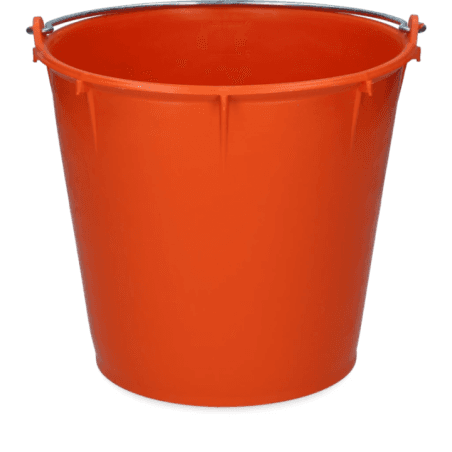 Seau 7 l avec anse Vplast Orange - 1