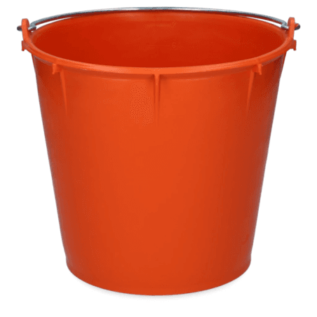 Seau 7 l avec anse Vplast Orange - 2