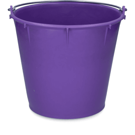 Seau 7 l avec anse Vplast violet - 2