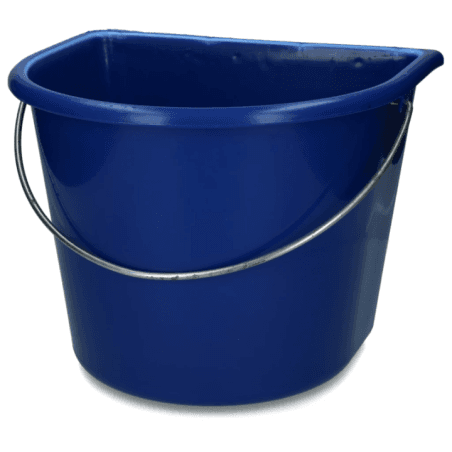 Seau Vplast avec côté plat 15 L Bleu - 1