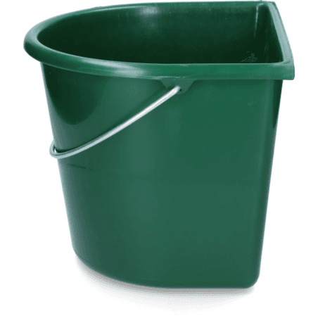 Seau avec côté plat 15 l Vplast Vert - 3