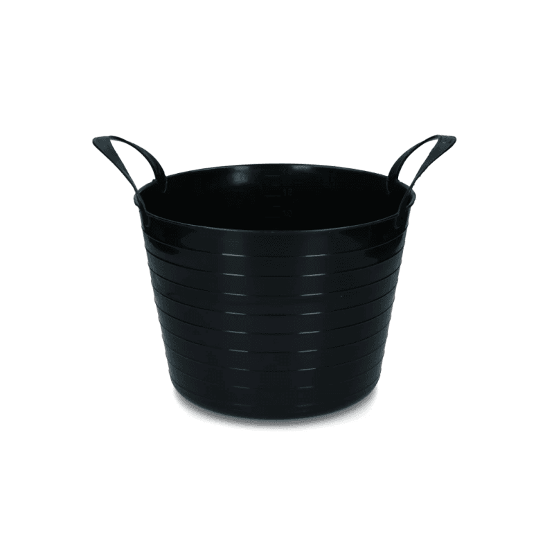 Seau V-Trug Flexi 14 L Noir Vplast