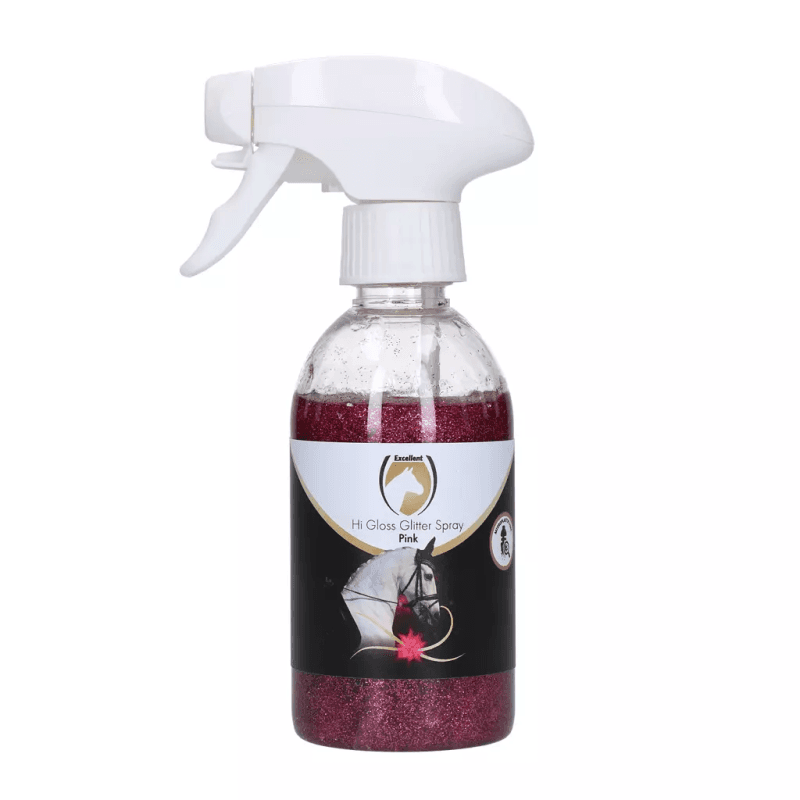 Excellent Horse Hi Gloss Glitter Spray Rose 250 ml