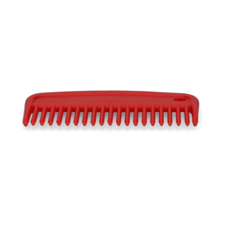Peigne crinière 100 mm rouge Vplast - 1