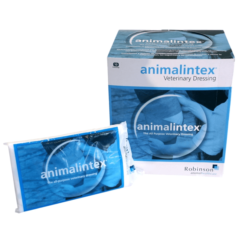 Robinson Animal Healthcare Animalintex Pansement Vétérinaire 10 pièces