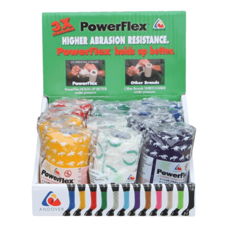 Bande de polo Andover Healthcare PowerFlex Equine 10 cm bleu - 2