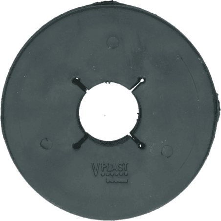 Protecteurs de mors Vplast 90 mm Noir - 1