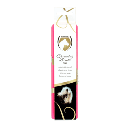 Excellent Horse Grooming Brush M Rose - 1